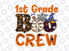 1st Grade Boo Crew Svg, Halloween Cut Files, Boo Svg, Ghost Svg, Dxf, Png, Spooky Svg, Halloween Shirt Svg, Kids Clipart, Silhouette, Cricut