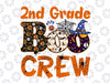 2nd Grade Boo Crew Svg, Halloween Cut Files, Boo Svg, Ghost Svg, Dxf, Png, Spooky Svg, Halloween Shirt Svg, Kids Clipart, Silhouette, Cricut