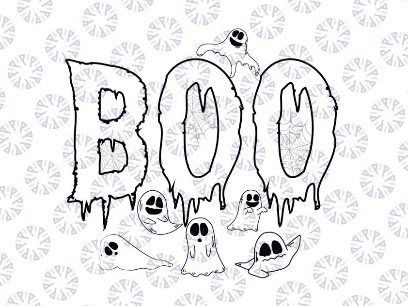 Boo svg, Halloween svg, Fall svg, dxf, eps, png, Boo Shirt, Halloween Svg, Print, Cut File, Cricut, Silhouette, Halloween Ghost Svg