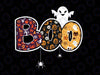 Funny Boo with Ghost and Pumpkins Png, Hallowen Boo Png Sublimation , Pumpkin Clipart, Boo Halloween Png Sublimation Designs