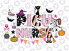 PICU Nurse Png, Funny PICU Nurse Png, RN CNA DSP Halloween Png, Hospital Halloween Party Png, Spooky Nurse Fall, PICU Halloween Squad