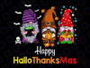 Happy Hallothanksmas Gnomes Png, Halloween Thanksgiving Christmas Png, Happy Hallothanksmas Png, Gnomes Png, Halloween Png, Christmas Png,