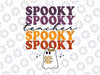 Halloween Funny Spooky Season Svg, Retro Teacher Svg, Spooky Teacher Svg, Halloween Cricut