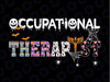 OT Occupational Therapy Png, Therapist Halloween OTA Png, Halloween Png Sublimation, OT Png Design File, Halloween Design