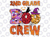 2nd grade boo crew Png, Elementary School Teacher Png, Boo Crew Teacher, School Halloween Party Png