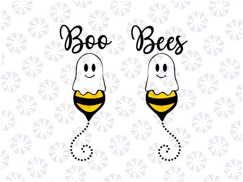 Halloween SVG / Boo SVG / Ghost SVG / Boo Bees Svg / Funny Halloween svg  Svg / Svg Files for Cricut / Silhouette Files