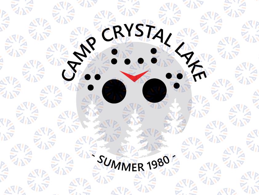 Camp Crystal Lake SVG, PNG, DXF, Halloween svg, Michael Myers, Adult, Toddler, Instant Download