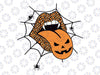 Leopard Pumpkin Lips SVG, Leopard Lips SVG Pumpkin Tongue SVG, Halloween png