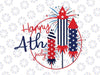 Happy 4th Of July American Svg, Fireworks Patriotic Svg, Independence Day, Cut File, Silhouette, Instant Download