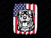 American Flag Amstaff Png, American Staffordshire Terrier Png, Paw print Png, dog Png, American flag Png, 4th of july Png
