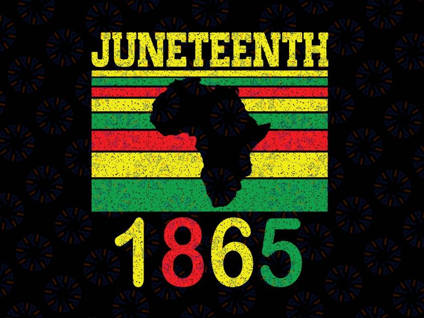 Black History Svg, Juneteenth 1865 Svg, Juneteenth Shirt Svg, Black History Png, Free-ish Svg, June 19 Svg, 1865 Svg Silhouette Cricut Cut