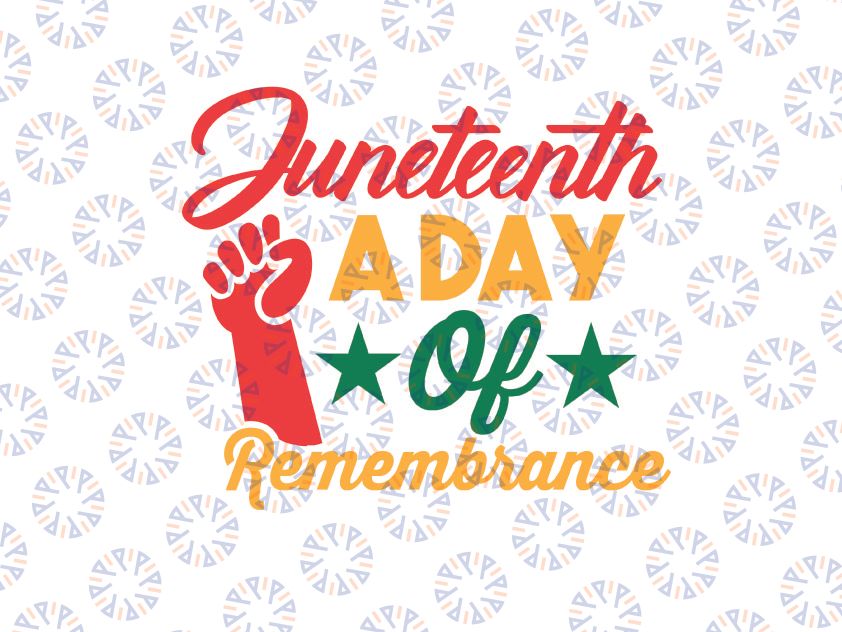 Remembrance Juneteenth Slavery Usa African Culture Broken Equality Human Rights Alertness .SVG .EPS .PNG Vector Clipart Cricut Cut Cutting