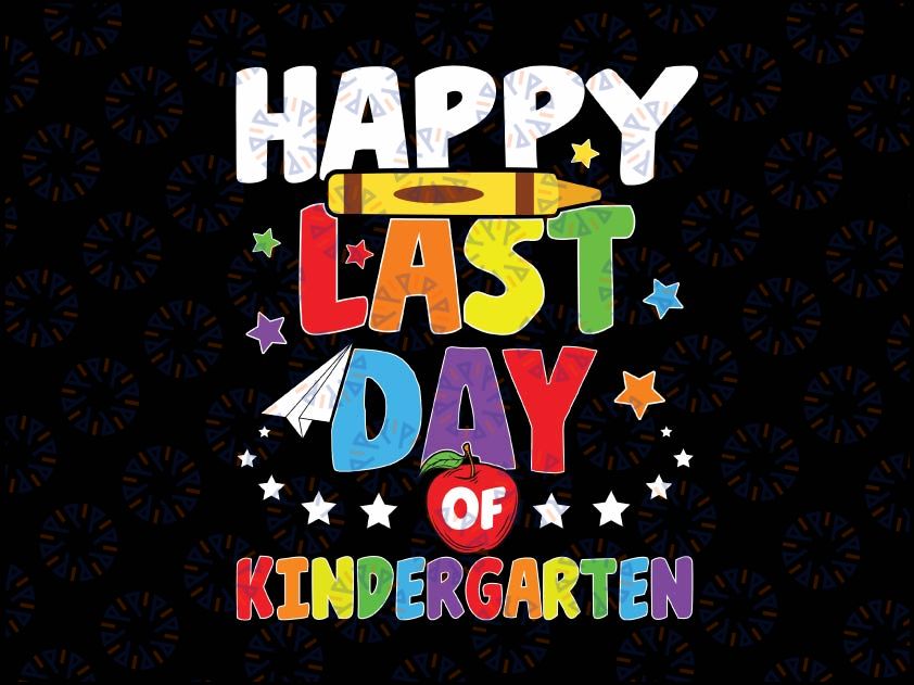 Happy Last Day Of Kindergarten svg, Hello Summer svg, Summer Break svg, Teacher svg, School Graduation svg