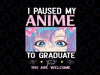 Graduation 5th 8th grade class 2022 Png, anime school girls kids Png Printable