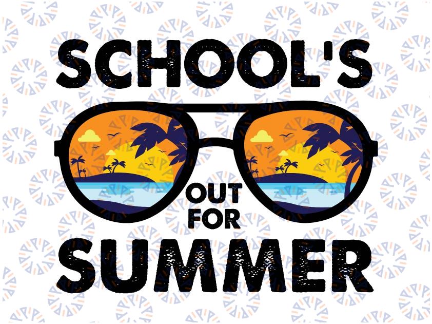 Vintage Last Day Of School Svg, Schools Out For Summer svg, Last Day Teacher, Summer Teacher, Summer Vacation Teacher Gift Svg
