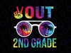 Peace Out 2nd Grade Tie Dye Svg, Graduation Last Day Of School Svg, 1st Grade Graduation, Teacher, Tie Dye, Sublimation Svg Png