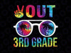 Peace Out 3rd Grade Tie Dye Svg, Graduation Last Day Of School Svg, 1st Grade Graduation, Teacher, Tie Dye, Sublimation Svg Png