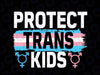 Lgbt Support Protect Trans Kids Svg, Pride Month Svg, LGBTQ Pride, Trans Pride, Trans Pride Flag Svg, Distressed Trans Svg