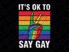 Its Ok To Say Gay Svg, Florida Trans Stay Svg, Proud LGBTQ Gay Rights Svg, Protect Trans Kids Support LGBTQ Pride Svg Png