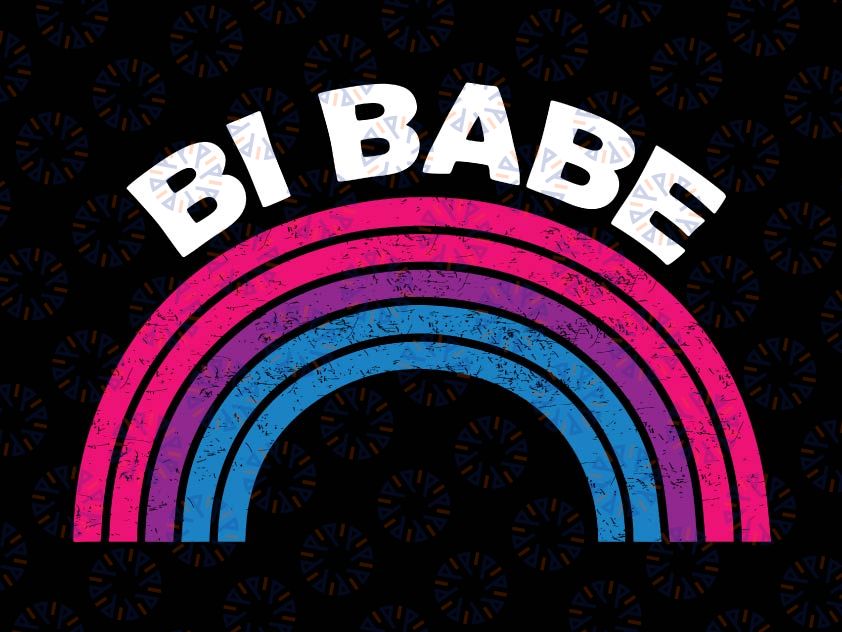 Bi Babe Svg, LGBT Bi Pride Svg, Bi Pride, Bisexual Pride Svg, LGBT Svg, Pride tshirt, lgbt pride Svg, pride Svg Png