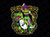 Jester Riding Dinosaur Mardi Gras Carnival Masquerade Party PNG Funny Design Fat Tuesday, Mardi Gras Carnival Party Louisiana PNG Sublimation