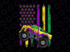 Mardi Gras Monster Truck Beads Flag Mardi Gras Boy Mardi Gras PNG Sublimation Download Monster Truck PNG | Beads