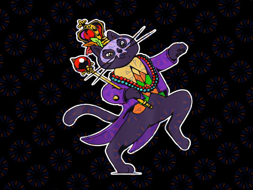 Funny Mardi Gras 2022 Cat PNG, Cats Kitten Kitty Png, Mardi Gras Festival Party Png, Shrove Tuesday, Mardi Gras Png