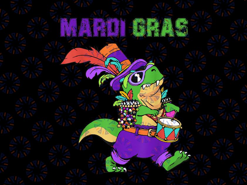 Happy Mardi Gras - Mardi Gras 2022 PNG - Carnival Mardi Gras Png - Mardi Gras Sublimation PNG Design Printable Art - Fleur De Lis