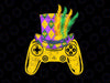 Video Game Mardi Gras PNG, Mardi Gras Video Game Controller Jester Hat PNG Game Lover, Gamer Mardi Gas, Fat Tuesday Festival Png Sublimation