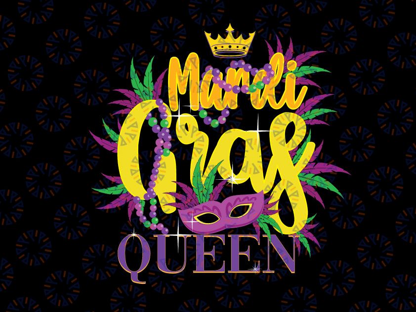 2022 Mardi Gras Queen Crown Mask Svg, Mardi Gras Costume 2022 Svg Png, Mardi Gras King Svg