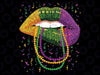 Mardi Gras Lips Queen Beads outfit for women Carnival Png, ,Mardi Gras Png, Digital download