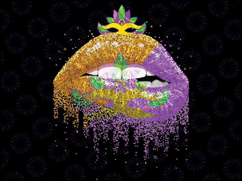 Carnival Party Costume Masquerade Lips Png ,Mardi Gras Png, Digital download