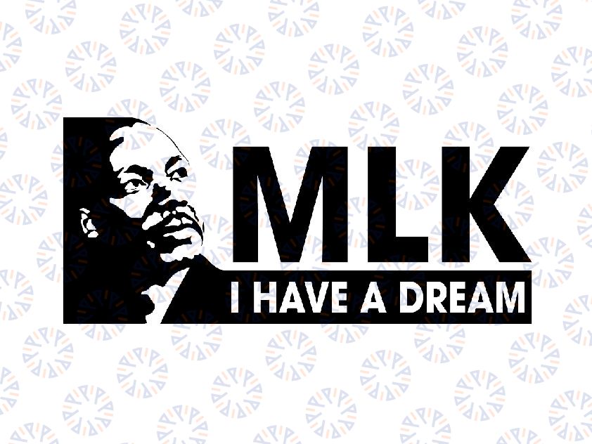 Martin Luther King Svg, I Have a DreamSvg, Svg Files For Cricut and Silhouette, USA Flag Svg, Patriotic Svg, I have a dream