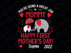 Personalized Name You're Doing A Great Job, Mommy. Happy 1st Mother's Day 2021 svg, Elephant Mother's Day SVG, Best Mommy svg, png, dxf eps,