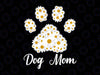Best Dog Mom Ever Daisy Png, Dog Paw Mother's Day Png, Daisy Paw Png, Floral Png, Daisy Paw Png, digital download