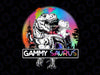 Gammy Saurus Png, Funny Dino Tie Dye Bandana Png, Mother's Day Png, T-Rex Dinosaur Png, Grammy Png