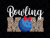 Cute Leopard Bowling Mom Png, Mama Sport Lover Png, Mother's Day Png, Bowling Pin Leopard Design, Sublimation Designs Downloads