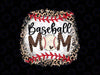 Softball Baseball Mom Png, Leopard Mom Mother's Day Png, Baseball Mom Png, Trendy Baseball Mom Png