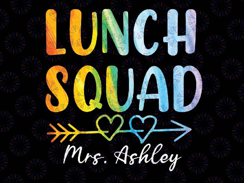 Personalized Lunch Squad Png, Custom Name School Lunch Ladies Pnh, Lunch Lady Png, Mother's Day, Digital Download