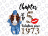 Custom File Chapter 5 Fabulous Since 1973 Forever Png, Custom Age Leopard Png, Mother Day, Digital Download