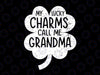 My Lucky Charms Call Me Grandma Svg Png, St Patricks Day Lucky Grandma Svg, St. Patrick's Day svg Sublimation, digital download