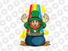 St Patricks Day cute Leprechaun Png, Happy St. Patrick's Day, Sublimation Design, PNG, Leprechaun, Digital Download, Shamrock, Clip Art