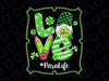 LOVE Para Life Gnome PNG, Funny St Patrick's Day Shamrock Png, LOVE Patrick Day Gnomes Png, Shamrock Lucky Png