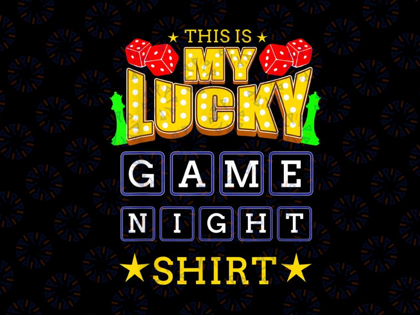 This Is My Lucky Game Night Png, Funny Gamer St. Patrick's Day Shirt, Gamer Pattys Day Shirt For Kids Png