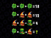 Order of Operatio Math Teacher Shamrock PNG, Happy St Patrick Day Png, St Patrick's Day Png