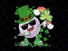 Golf Leprechaun PNG, Dabbing Around Shamrocks Gold Png, Golf Four Leaf Clover Png, Saint Patricks Day Png, Golfer Irish Dab Png