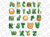 Saint Patricks Day Alphabet ABCs Elemeno For Teacher Student