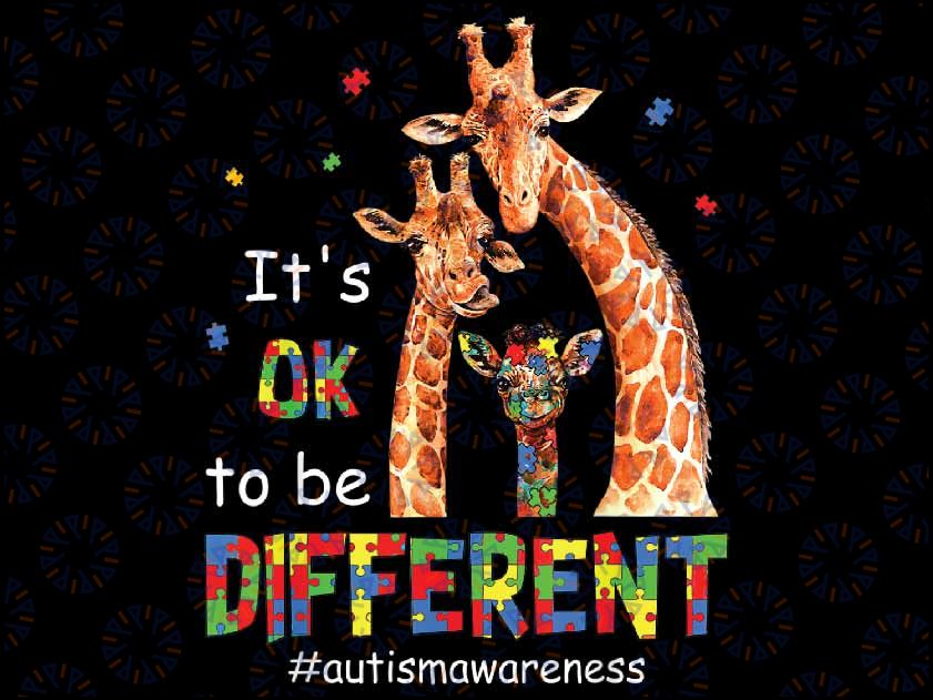 Autism Awareness Teacher Its Ok To Be Different Png, Autism Awareness Png, Its Ok To Be Different Png, Digital Download