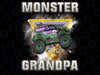 Monster Truck Are My Jam Monster Truck Grandpa Png, Monster Truck Lover, Crushes Cars Png, Monster Truck Grandpa Png, Digital Download