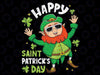 Kids Happy St Saint Patricks Day Leprechaun Png, Leprechaun Png, St Patrick Day, Digital Download